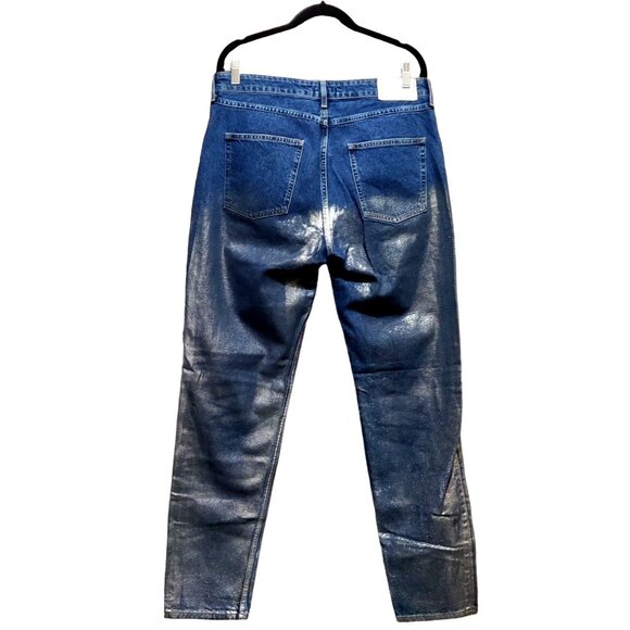 H&M Two Toned Ombre Woman's Jeans size 14 jeans - Picture 2 of 9